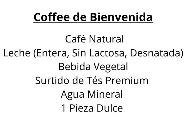 COFFEE DE BIENVENIDA 2