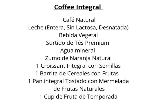 COFFEE INTEGRAL