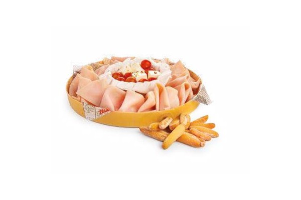 RUEDA DE PAVO Y QUESO FRESCO