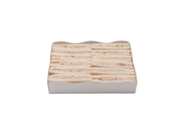 MINI FINGER SANDWICH DE CREMA DE MAIZ (VEGANO)